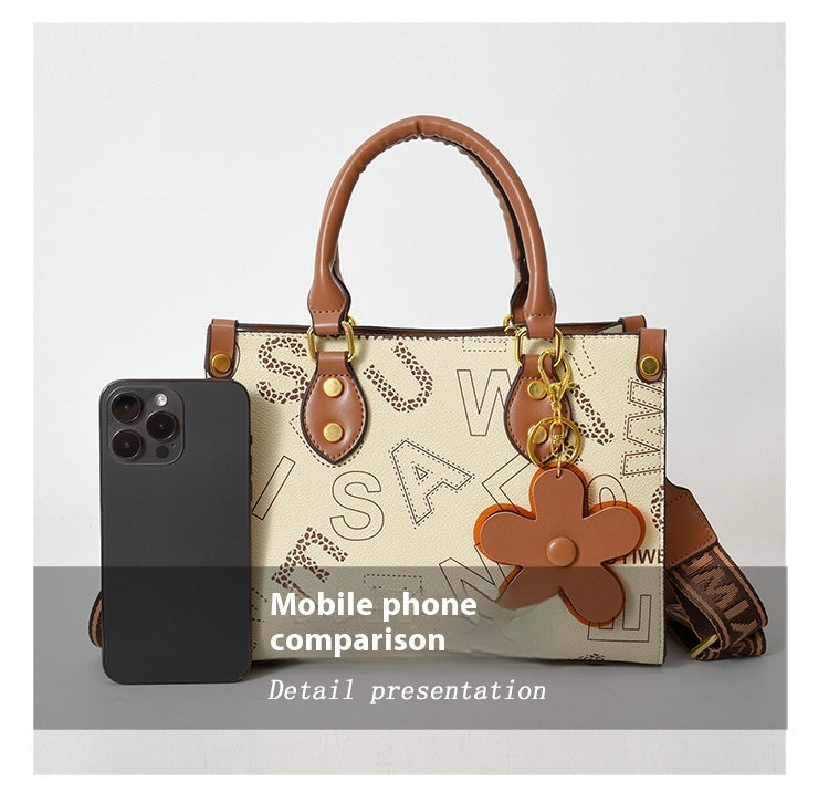 Women's Fashion Retro Printed Shoulder Messenger Bag